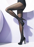 Pantyhose with track patterns